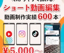 ショート動画を編集いたします お客様にわかりやすく伝わる動画編集をご提案いたします！ イメージ1