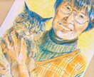 色鉛筆で大切なペットを描きます 記念日やプレゼントに！温かみのある絵を提供します♪ イメージ2