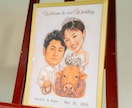 世界に一枚だけの結婚式ウェルカムボードを制作します 結婚式やプレゼントに｜大切な方への一枚をお作りします。 イメージ2