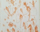 守護してくださっている方を描きます 見守ってくださっている方を絵に✩あなた専用のエネルギーアート イメージ5