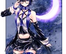 煌びやかで透明感のある水彩風イラスト描きます 男性も描けます！立ち絵やキャラデザ、動画サムネにどうぞ！！ イメージ10