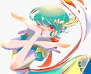 好みのアイコンお描きします 依頼経験有　色と光にこだわったキャラクターをアイコンに！ イメージ2