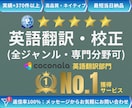 英語翻訳・校正 (全ジャンル、専門分野可)します ● 高品質 | ネイティブレベルのプロが日英翻訳サポート● イメージ1