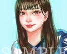 似顔絵★リアル寄りで透明感のある人物を描きます プレゼントやウェディング、SNSアイコン、配信用等にも！ イメージ3