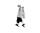 白黒シンプルイラストを描きます 早さと丁寧さを心がけています！ イメージ2
