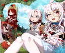 キャラクターイラストお描きします アイコンから1枚絵まで幅広くお届けします イメージ7