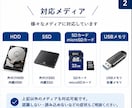 SDカード・USBメモリ各種メディアを復旧します ​​「復旧できなければ全額返金」オプション無料サービス実施中 イメージ2