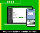 プロのマーケターがLINEの構築/運用を代行します 知識が0でも大丈夫！手厚いサポートで求める成果を達成します。 イメージ9