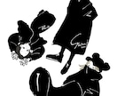 ゆるい人物イラストを描きます 眺めていたくなるような、飾りたくなるようなイラストを。 イメージ3