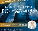 ECお悩み相談会｜ECコンサルタントが解決します ECに関するお悩みをご相談いただけます。 イメージ1