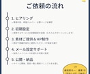 独自ドメインメール込み！格安でHPを作成します 維持費はドメイン代のみ！初年度1円～、次年度も1,721円～ イメージ6