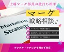 現役プロがマーケティング戦略の壁打ち相手になります 上場企業マーケ部長が戦略から個別施策のフィードバックまで イメージ1