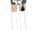 シンプル線画イラスト、ファッションイラスト描きます シンプルな線画イラスト、ファッションイラストお描きます。 イメージ3