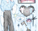 商用可●人物イラスト制作✦イラスト描きます 細かい修正無制限✦SNS用、Youtube用など! イメージ4