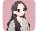 アイコンに使えるゆる可愛い似顔絵描きます かわいいイラスト似顔絵が欲しい方へ！ イメージ5