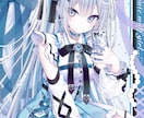 透明感のある可愛い女の子のイラスト描きます 一枚絵/アイコン/配信用サムネイルイラストなどお描きします！ イメージ9