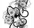 植物、動物イラストご依頼承ります 少し変わった雰囲気のお花や野草、動物等のイラスト イメージ2