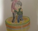 手書きイラストを描きます 色鉛筆を使った優しいイラストが得意です！ イメージ4