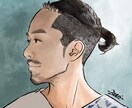 ちょっと盛れてる似顔絵作成します お気に入りの写真をイラストに！プレゼントにも◎ イメージ3