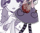 ダークでかわいい厚塗りイラストを描きます 幅広い絵柄で様々な可愛いに対応♪ イメージ2