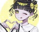 あなたのキャラのアイコンイラストを描きます 描き込み量のある塗りと立体的な赤み涙袋が特徴です イメージ2