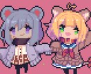 ドット絵でのアイコン製作承ります ドット絵でアイコンをつくってみませんか?(64pxから) イメージ1