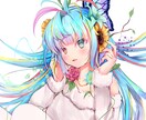 VTuber配信サムネイル_透過イラスト描きます 目を惹くサムネで再生数アップ！透過イラストお任せください！ イメージ1