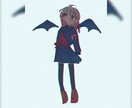 可愛いオリジナル女の子描きます 可愛いポーズ&レトロポップカラー イメージ5