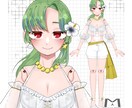商用利用可！Live2Dパーツ分けイラスト描きます 納品後のモデリングまでしっかりサポート！ イメージ9