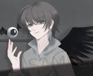 物語性のあるダーク・儚い・繊細な世界をお描きします 2名までお値引！サムネ、Vtuber、MV、書籍表紙など！ イメージ2