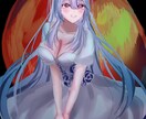 女性VTuber必見！おはVで目を引きます いろんなドキドキする女の子を描かせていただきます イメージ2