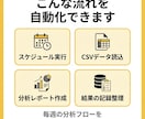 YouTube分析自動化するAIフロー設計します YouTube分析の自動化ワークフローを構築します イメージ2