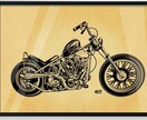世界に１つだけ！あなたの愛車をデザイン製作します ご自分のバイクをインテリアに！お友達の愛車をお祝いに！ イメージ1
