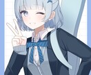 可愛い女の子のイラスト描きます 短期一週間で納品可能！(要相談) イメージ1