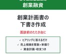 創業融資の創業計画書の下書きを作成しますます 融資面談の前に。数字で伝わる創業計画書に イメージ1