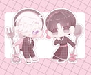 最短1日！かわいいSDイラスト描きます Vtuberさんから人気！アイコン/グッズ/配信向け イメージ6