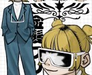 かっこいいイラスト描きます SNS用アイコン、ヘッダーにぜひ！ イメージ3