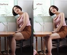 人物画像のレタッチ預かります 別人級にも出来ます、勿論見栄え良くだけでもOK イメージ5
