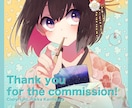 立ち絵・一枚絵☆キャラクターイラスト描きます 【挿絵／動画サムネイル／ヘッダー／TRPG等】絵柄変更OK！ イメージ2