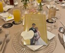 結婚式プロフィールブック　Canvaで楽々作れます Canvaテンプレート　テーブルコーディネートで映える！ イメージ8