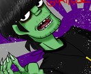 POPなキャラクターイラストを提供します プロクオリティを手軽な価格で提供します イメージ2