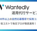 Wantedlyで月100件の自然応募を実現します 土日祝も運用します！採用単価を抑える採用を実現！ イメージ1