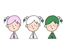 季節イベントのイラストをゆるかわタッチで作成します 最短即日＊ゆるかわいい＊似顔絵やペットも＊シンプルシュール イメージ4