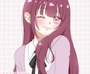シンプルだけどかわいい表情のイラスト描きます アイコンや動画内イラストに使用できるイラストを描きます！ イメージ1
