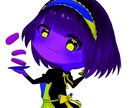 可愛い女の子のデフォルメイラスト描きます デフォルメされたアイコンどーですか！？ イメージ2
