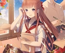 美麗な１枚絵イラスト制作を承ります 商用OK！MV／サムネイル／ヘッダー用イラストを制作します◎ イメージ10
