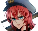 顔アイコン描きます キャラクターの顔アイコン描きます イメージ1