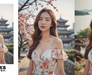アパレル関連・AIファッションモデル画像生成します アパレル関係の方必見！AIファッションモデルで超コスト削減！ イメージ3