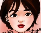 可愛らしい似顔絵を描きます SNSのアイコンや名刺に少しイラストを足して個性を出そう イメージ2