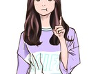 写真を似顔絵にします SNSなどのアイコンに自分の写真を使うのが苦手な人にオススメ イメージ1